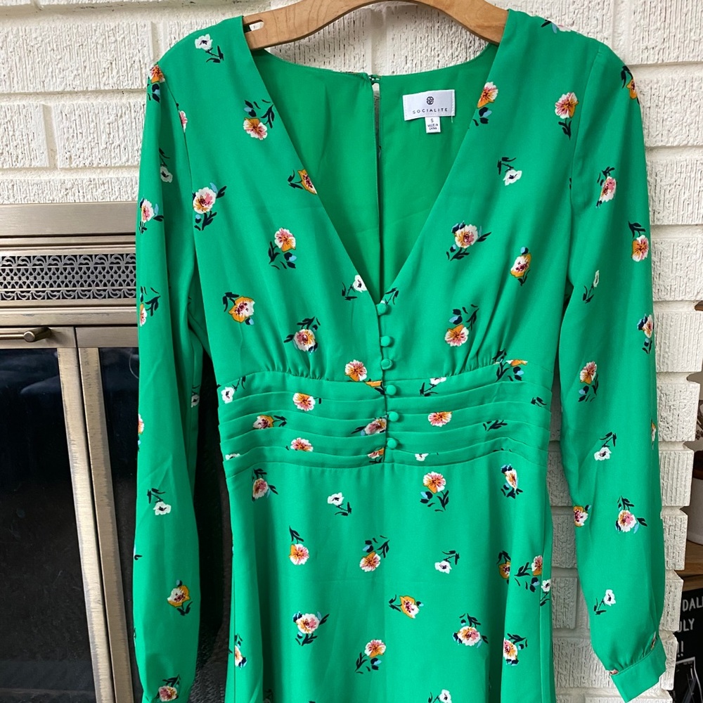 Socialite Mini Floral Dress SZ S